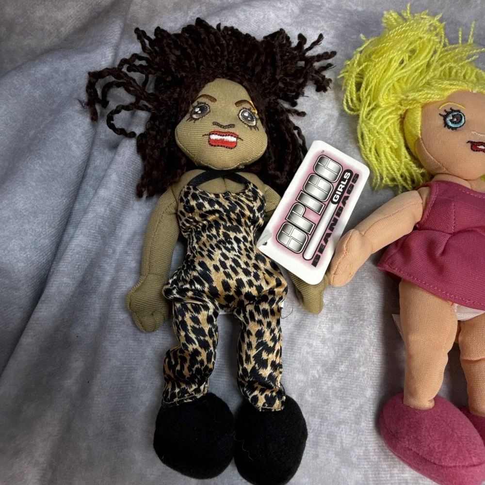 Spice Girls 1998 New Beanbags NWT Complete Set of 8
